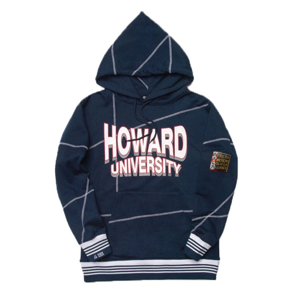 HOWARD University Hoodie Retro HBCU Pride AACA Sweatshirt Alumni Gear, Navy